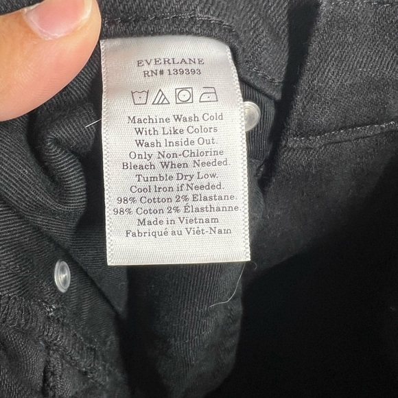 NWT EVERLANE Mid Rise Skinny Size 26 Ankle - Picture 6 of 6